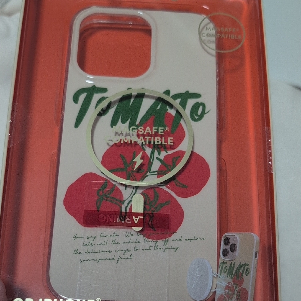 XO Poppy  Tomato iPhone 15 Pro Max Case - Picture 4 of 5